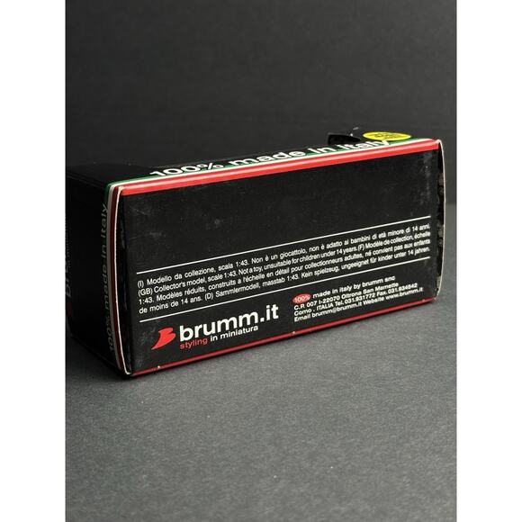 Auto Union Tipo C 1936 #4 Bernardt Rosemeyer - F1 Brumm 1/43 - Plata - Picture 5 of 7